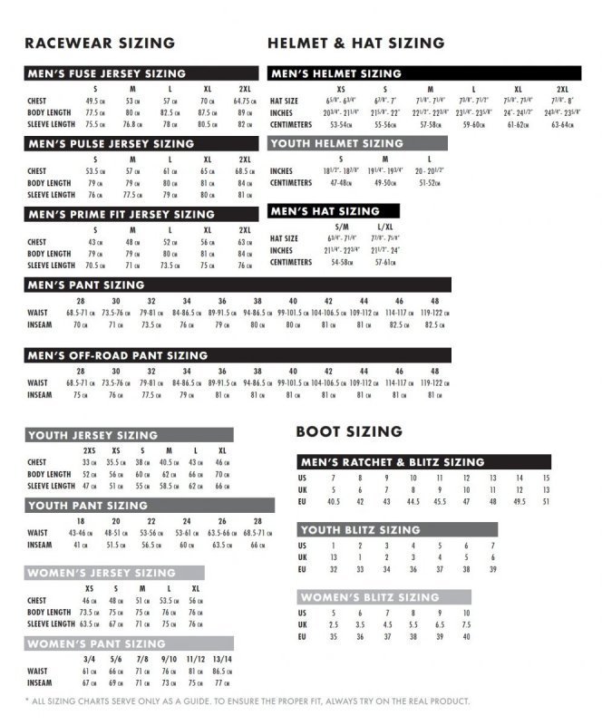 racewear-sizing